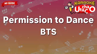 Permission To Dance – BTS Karaoke no guide [upl. by Terena612]