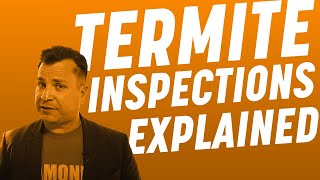 Termite Inspections Sections 1 amp 2 EXPLAINED [upl. by Osrick]