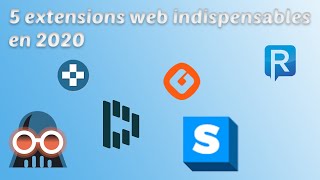 Top 5 Extensions Indispensables Pour Votre Navigateur Internet [upl. by Mailli317]