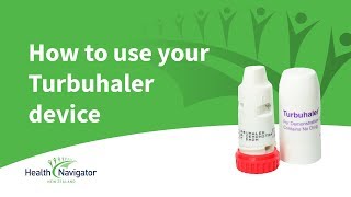 How to use your Turbuhaler device [upl. by Norrv]