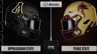 Sunbelt championshipAPP ST vs TEX ST [upl. by Aronel]