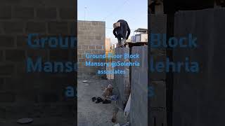 Block Mansory GF Plan construction solehriaassociates dhakarachi Iqballanephase8 [upl. by Roddy]