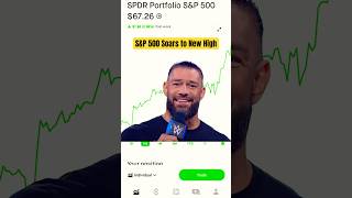 SampP 500 Reaches Record High splg voo spy vti sampp500 stockmarket [upl. by Einnok359]