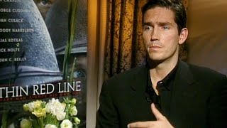 Jim Caviezel talks about starring in The Thin Red Line [upl. by Novelia476]