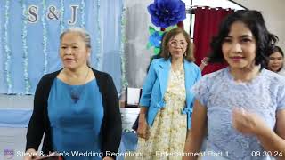 Steve amp Julie  Wedding Reception Part 1 [upl. by Atnovart]