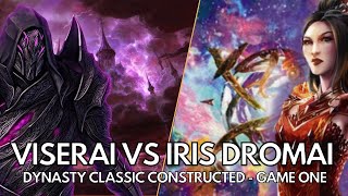 Iris Dromai vs World Championship Viserai  Flesh and Blood Dynasty Classic Constructed Gameplay [upl. by Ecnarf]