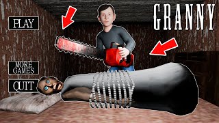 Playing SchoolBoy Runaway vs Granny vs Saw  Secret Mod Granny  Gameplay Animation p14 [upl. by Tallia]