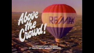 Retro Remax Above the Cloud Commercial 1986 [upl. by Enybor674]