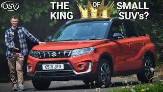 New Suzuki Vitara 2022 UK Review – The Best Small Hybrid SUV  OSV Car Reviews [upl. by Duarte]