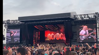 ACDC Hells Bells Live Paris Hippodrome Longchamps 2024 [upl. by Nimaynib]