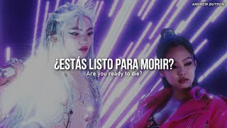 Grimes  Shinigami Eyes Español  Lyrics Video Oficial HD [upl. by Arualana]