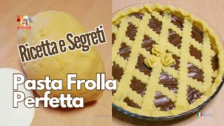 FROLLA PER CROSTATE PERFETTE ricetta e Segreti in soli 5 minuti [upl. by Onidranreb]