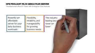 HPE ProLiant ML30 Gen10 Plus  Chalk Talk [upl. by Assirrec]