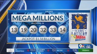 Mega Millions Here are the winning numbers for the 158B jackpot [upl. by Connors]