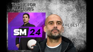 The BEST tactic for all clubs in Soccer Manager 2024 [upl. by Marlowe]