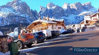 🏔☃️a Glimpse of COLFOSCOCalfosch Village Alta Badia South Tyrol ITALY⛷️☃️  STEP in Poland [upl. by Kitty]