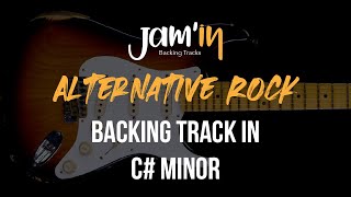 Alternative Rock Guitar Backing Track in C Minor [upl. by Yema]