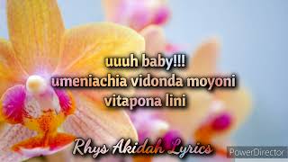 Recho  Upepo Lyrics [upl. by Enived]