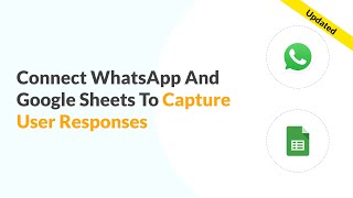 Quickwork  Demo Connect WhatsApp And Google Sheets To Collect Responses [upl. by Lalage]