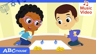 🕎 Hanukkah Oh Hanukkah Light the Menorah amp Spin the Dreidel  Festive Song for Kids  ABCmouse 🎉 [upl. by Ttenneb]