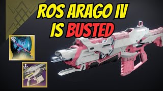 Ros Arago IV Is The New Void KING  Gyrfalcon Void Hunter Build Destiny 2 [upl. by Acile]