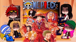 👒Past Supernovas  Boa Hancock react to Laws backstory  One Piece React  Monkey D Galinha👒 [upl. by Ahsitak638]