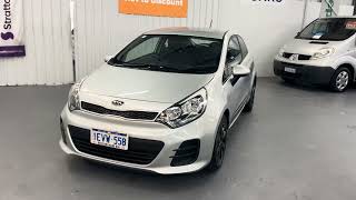 2015 KIA RIO S 14L HATCHBACK MANUAL [upl. by Iyre]