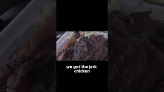 Jerk Chicken amp Oxtail Combo Plate shorts foodreview [upl. by Thrasher]