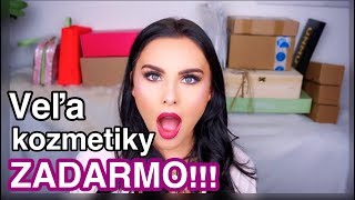 OBROVSKÝ UNBOXING PR BALÍČKOV [upl. by Doomham]