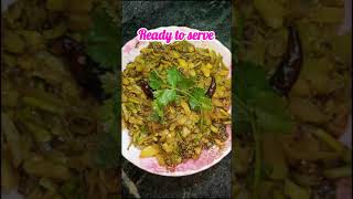 Lauer khosha vajaeasy amp tasty bottle gourd peel recipe shorts [upl. by Corilla]