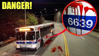 IF YOU SEE BLOOD ON A CITY BUS CALL FOR HELP it’s not SAFE [upl. by Aliam]