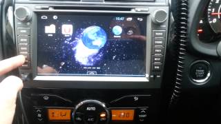 Обзор Штатное головное устройство Toyota Corolla 2010 на 1 ОС Android 411 [upl. by Nnyledam520]