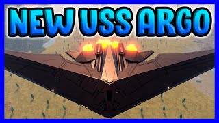 Roblox Kaiju Universe  NEW USS ARGO SHOWCASE [upl. by Kulsrud]