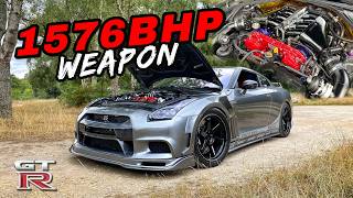 THE 1576BHP JDM NISSAN R35 GTR STREET MONSTER [upl. by Ford799]