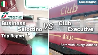 Trip Report Review Trenitalia VS Italo  which one to travel with luggages [upl. by Elmer]