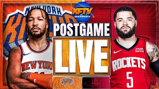 New York Knicks vs Houston Rockets Post Game Show EP 468 Highlights Analysis Live Callers [upl. by Zicarelli]