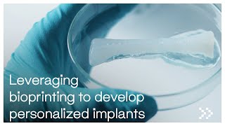 Leveraging bioprinting to develop personalized implants for sports injuries [upl. by Orazio]