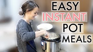 4 EXTREMELY EASY amp AFFORDABLE INSTANT POT MEALS  SIMPLY ALLIE [upl. by Davidoff]