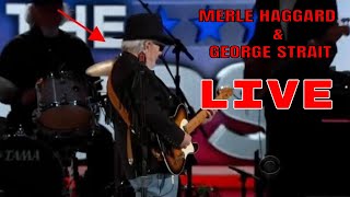 Merle Haggard and George Strait  Country Alumni  Fightin’ Side Of Me [upl. by Madonna]