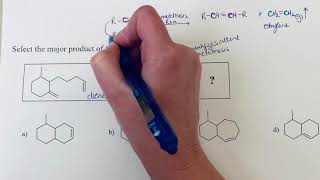 Ringclosing metathesis example [upl. by Nirrac]