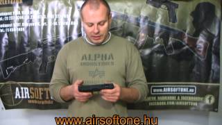 Airsoft G18C elektromos pisztoly [upl. by Rodi]