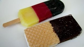 Germany Ice pop and Domino Ice Cream [upl. by Eneleahs987]