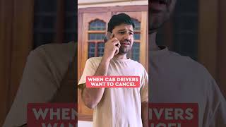 When cab drivers want to cancel cab cabdrivers comedy ridecancel [upl. by Sophronia]