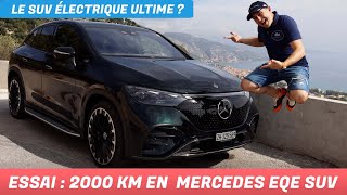 ESSAI COMPLET Mercedes EQE SUV  le MEILLEUR SUV électrique premium [upl. by Bergen]