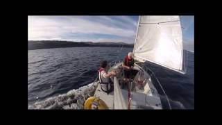 Dufour T7 Sailing quotSailing Anomiequot [upl. by Allimac]