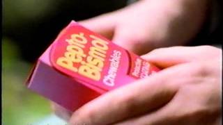 Pepto Bismol Commercial 1998 [upl. by Lalittah38]