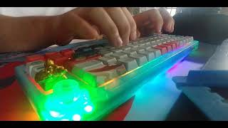 Gateron Pro Milky Yellow sound test [upl. by Clarita]