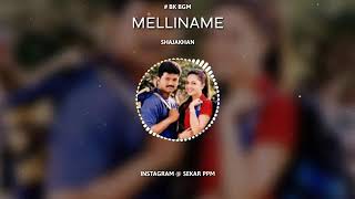 Melliname Melliname BGM  Shajahan  Vijay [upl. by Banquer]