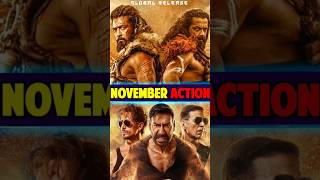 Top 5 Best 😱 Action Movies Of This Month shorts trending youtubeshorts upcoming movies November [upl. by Anerak]