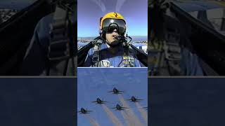 EPIC SplitScreen of Blue Angels Flyover of NFL Football Game [upl. by Sulakcin]